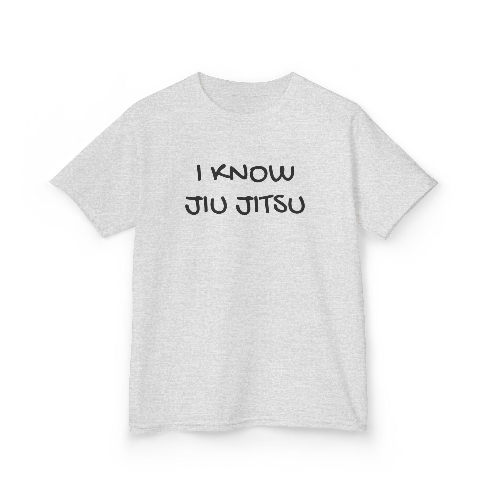 Kid's "I Know Jiu Jitsu" – Funny Brazilian Jiu Jitsu T-Shirt for Grapplers & Martial Arts Fans