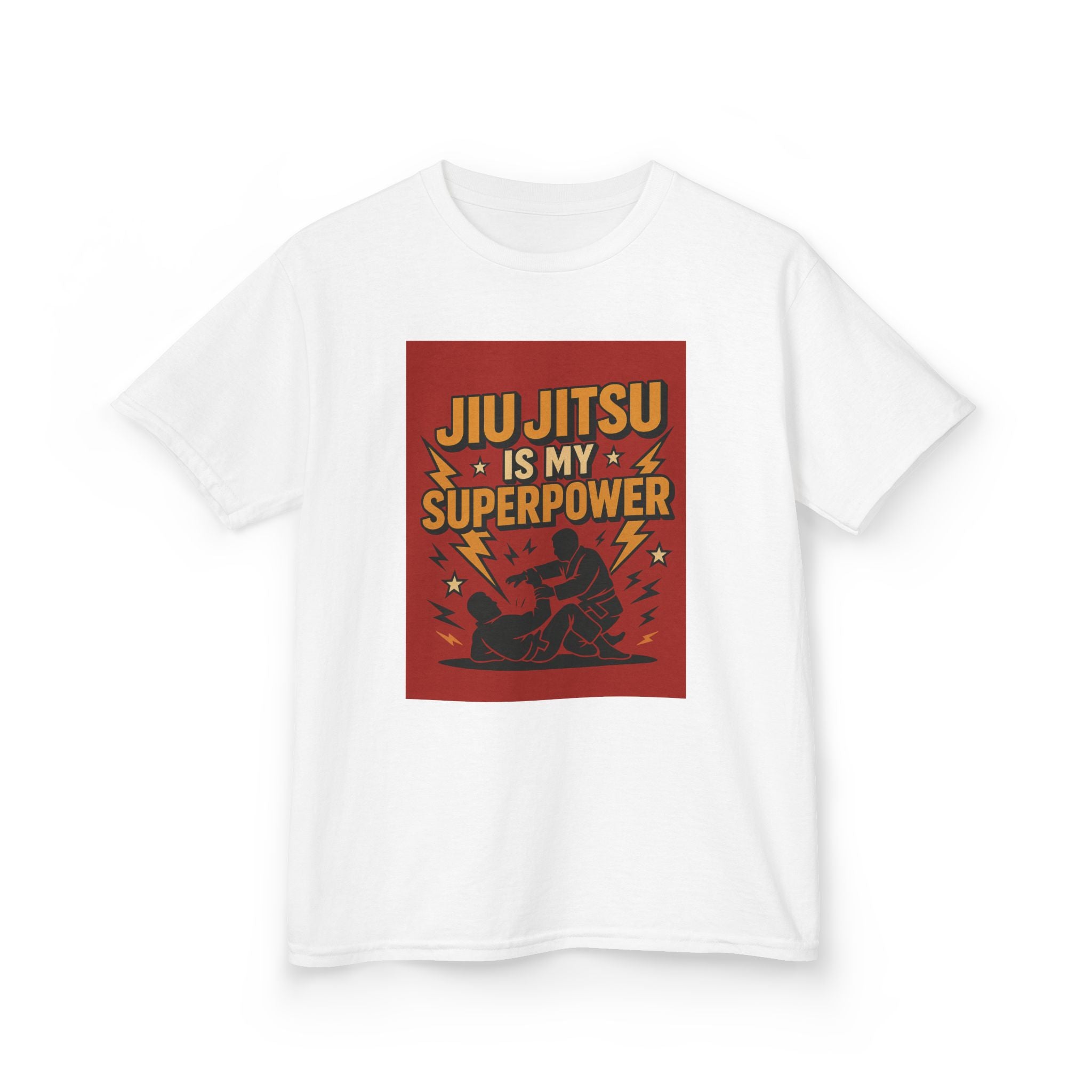 "Jiu Jitsu Is My Superpower" – BJJ Graphic T-Shirt for Martial Arts Lovers & Grapplers