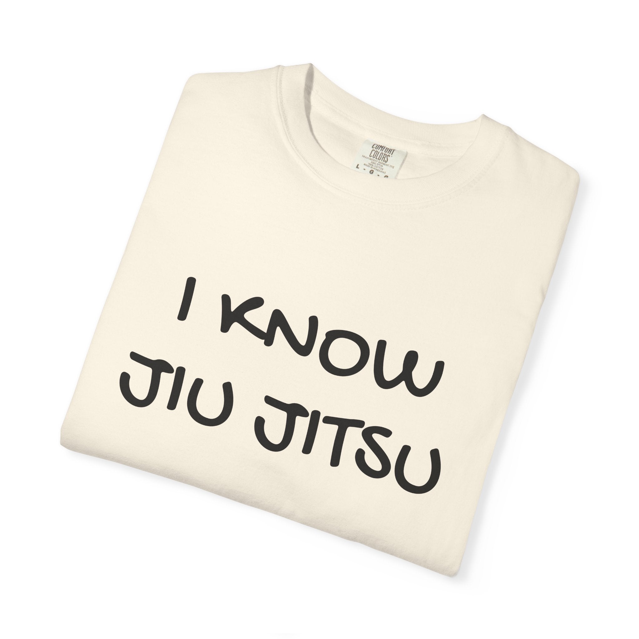 I Know Jiu Jitsu" – Funny Brazilian Jiu Jitsu T-Shirt for Grapplers & Martial Arts Fans
