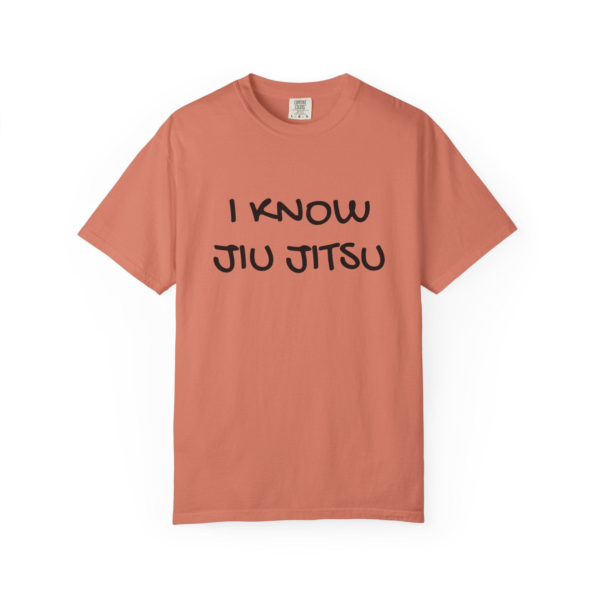 I Know Jiu Jitsu" – Funny Brazilian Jiu Jitsu T-Shirt for Grapplers & Martial Arts Fans