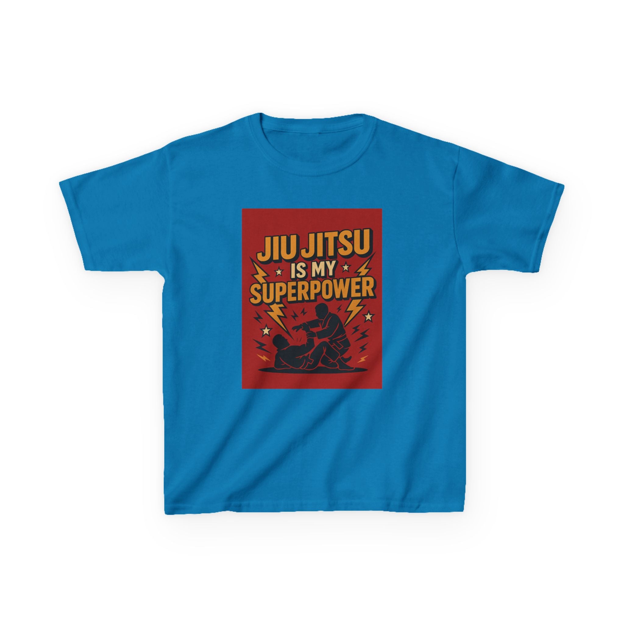 "Jiu Jitsu Is My Superpower" – BJJ Graphic T-Shirt for Martial Arts Lovers & Grapplers