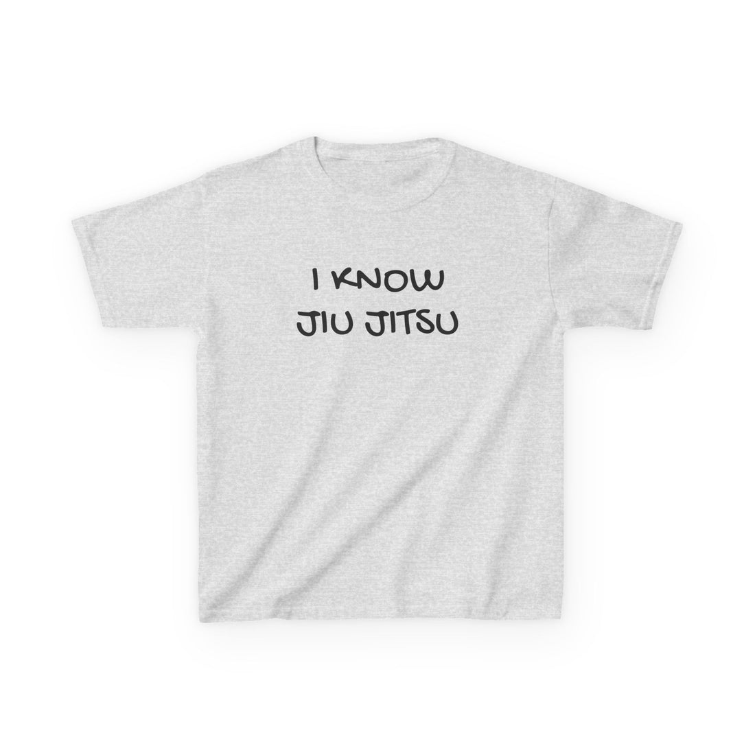 Kid's "I Know Jiu Jitsu" – Funny Brazilian Jiu Jitsu T-Shirt for Grapplers & Martial Arts Fans