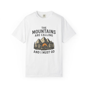 Retro Nature Tee – Mountains Are Calling & I Must Go