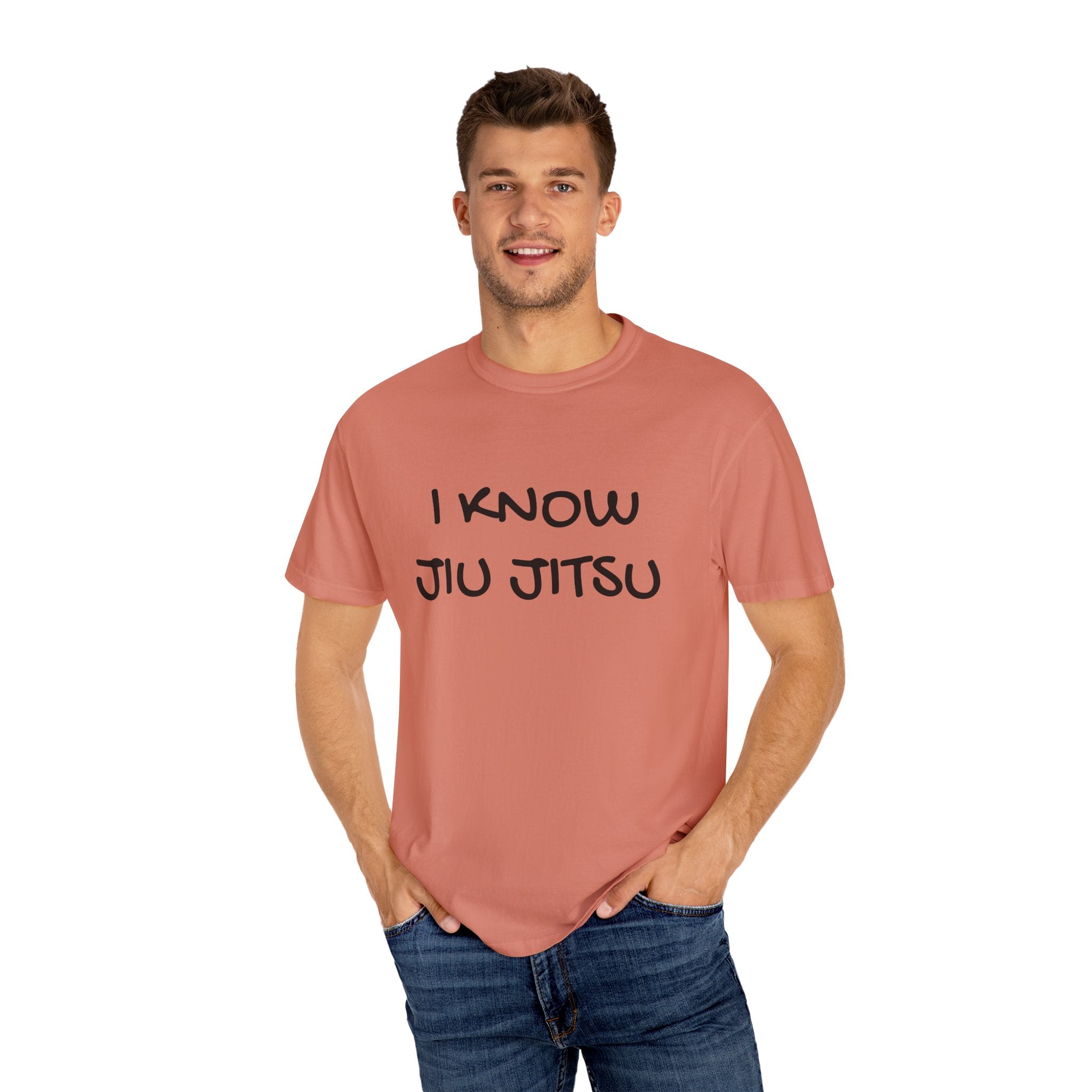 I Know Jiu Jitsu" – Funny Brazilian Jiu Jitsu T-Shirt for Grapplers & Martial Arts Fans