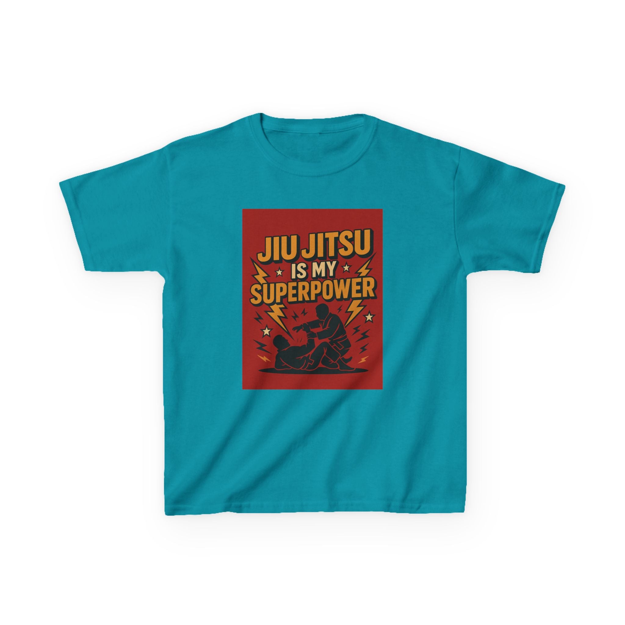 "Jiu Jitsu Is My Superpower" – BJJ Graphic T-Shirt for Martial Arts Lovers & Grapplers