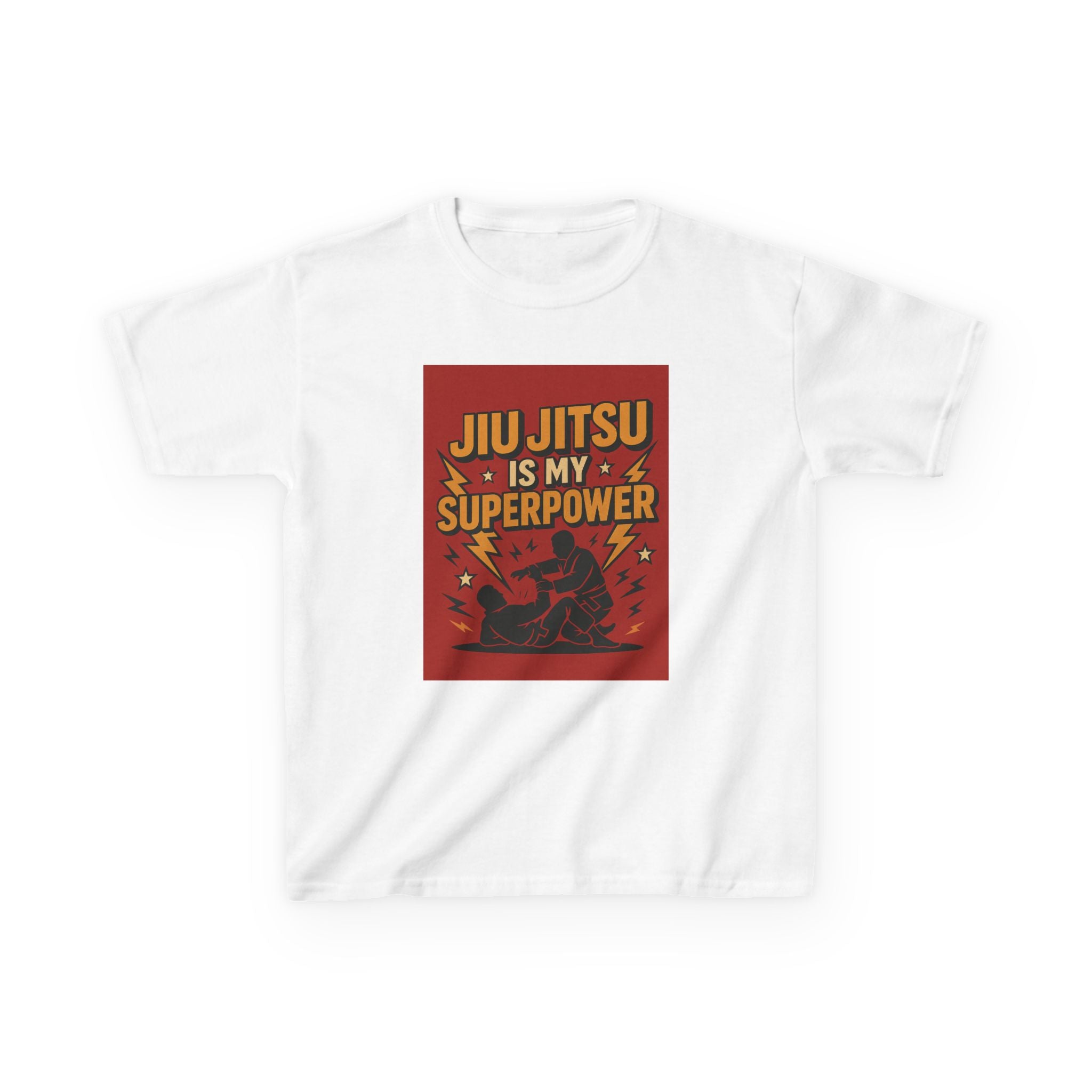 "Jiu Jitsu Is My Superpower" – BJJ Graphic T-Shirt for Martial Arts Lovers & Grapplers