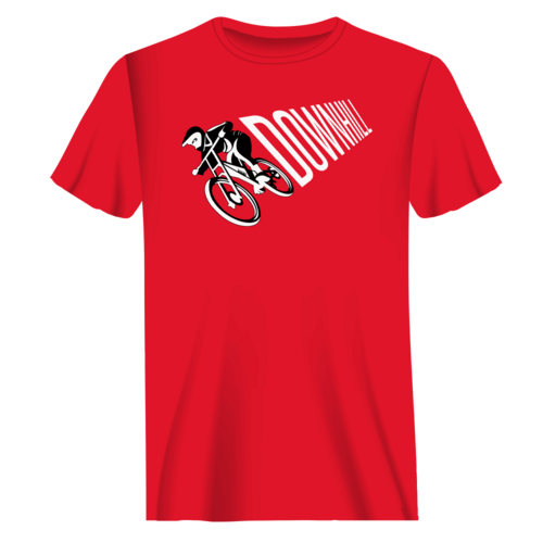 Downhill Cycling Man T-Shirt