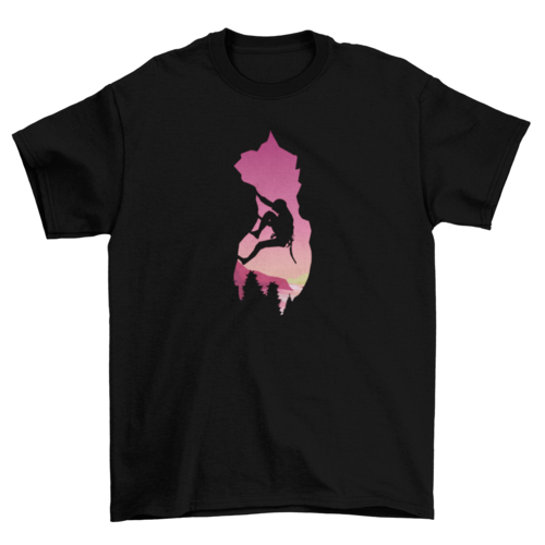 Mountain climbing t-shirt