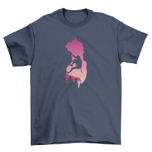 Mountain climbing t-shirt