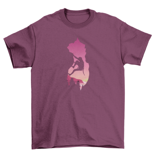 Mountain climbing t-shirt