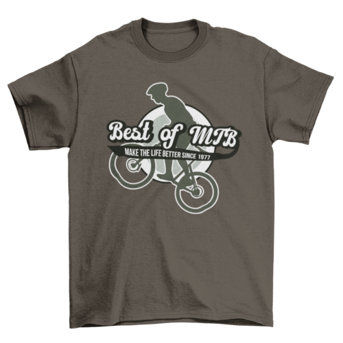 Mountain Bike Quote T-shirt