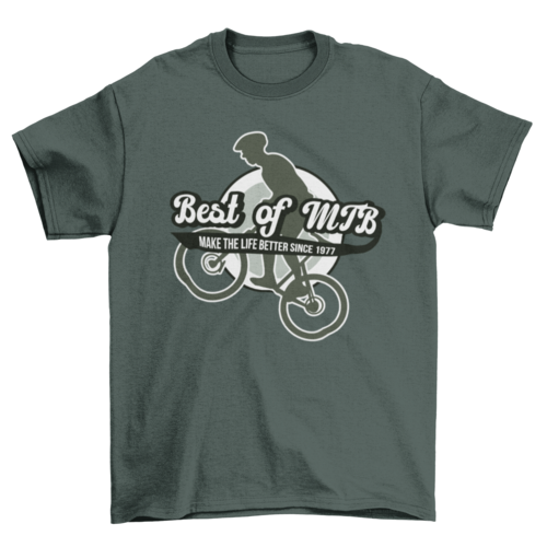 Mountain Bike Quote T-shirt