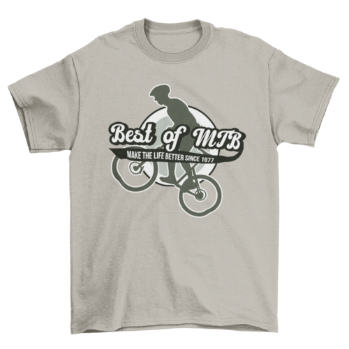 Mountain Bike Quote T-shirt