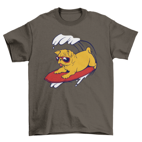 Belpash Surfing T-Shirt – Ride the Wave in Style | Surf Apparel for Beach & Board Lifestyle