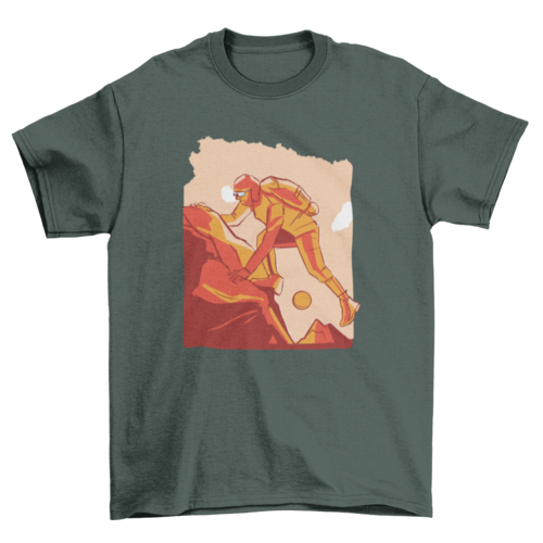 Climbing mountain t-shirt