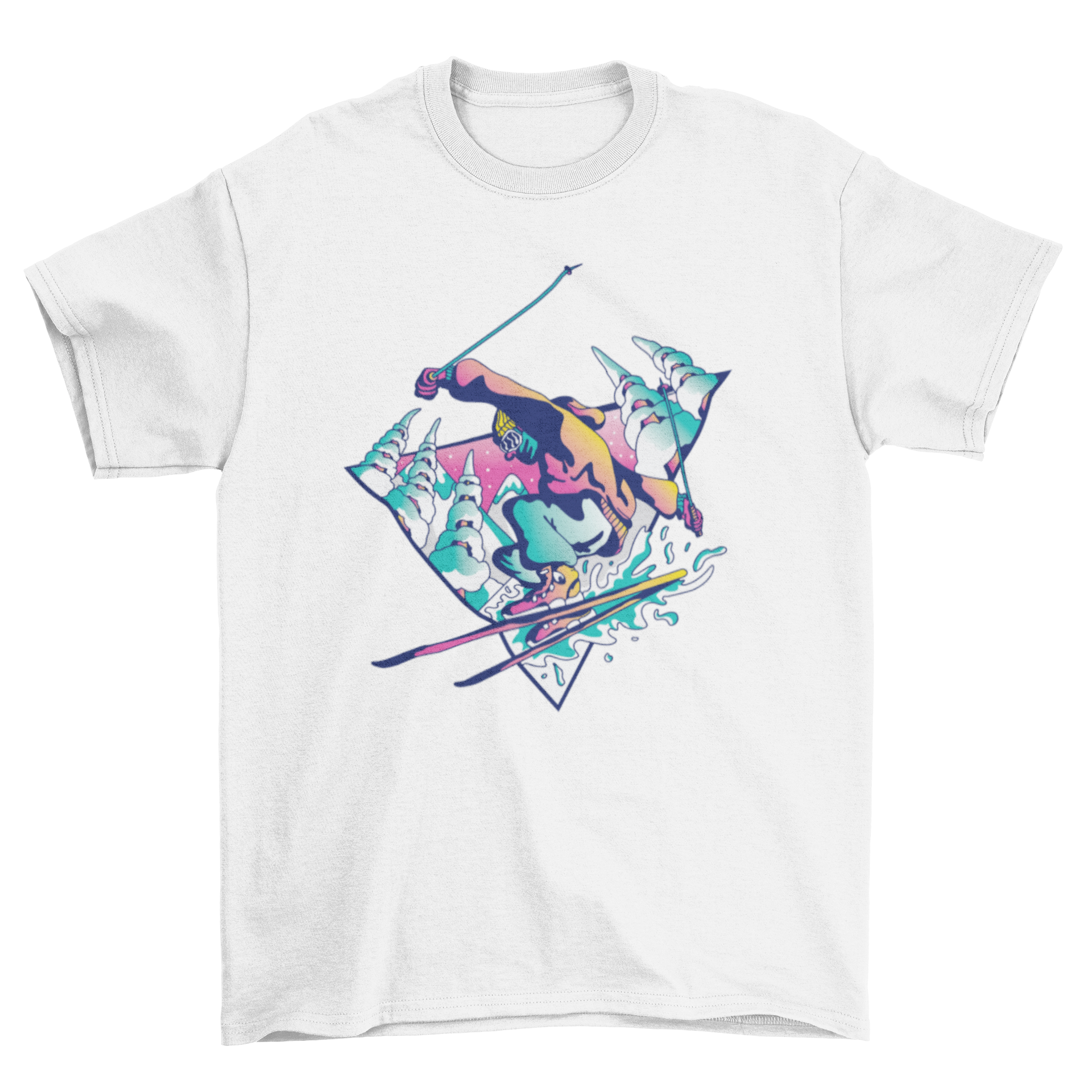 Ski guy t-shirt