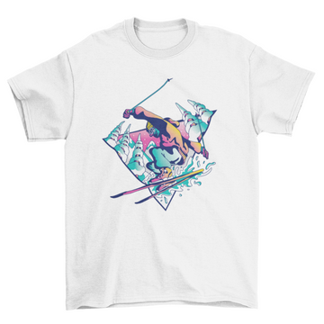 Ski guy t-shirt