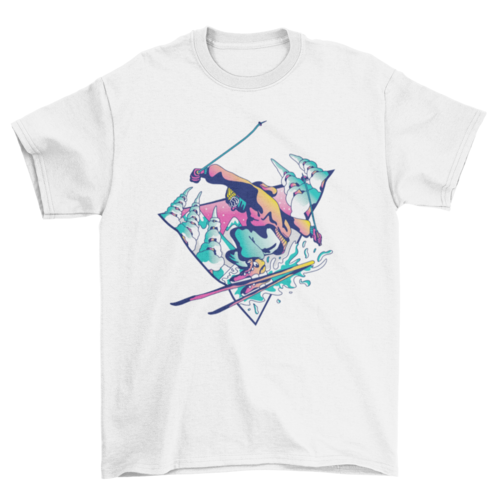 Ski guy t-shirt