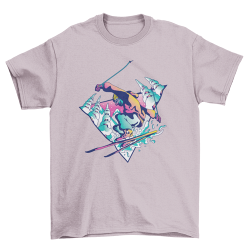 Ski guy t-shirt