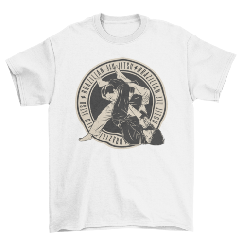 iu-Jitsu Warrior T-Shirt – BJJ Apparel for Grapplers & Martial Artists