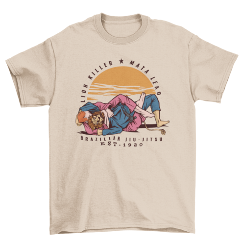 Train Hard. Stay Humble. Jiu-Jitsu T-Shirt for BJJ Fighters & Grapplers