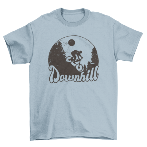 Mountain biking downhill t-shirt